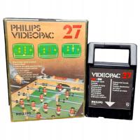 Philips Videopac 27 Electronic Table Soccer Philips G7000 retro
