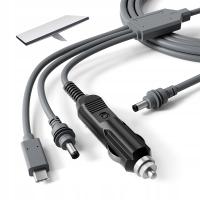 KABEL ZASILAJĄCY 3w1 DO STARLINK MINI - USB-C + CAR + DC do DC 100W 5A - 3m