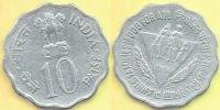 INDIE 10 Paise 1974 r.