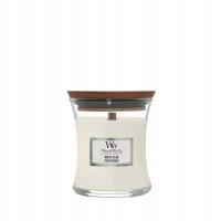 WoodWick mała WHITE TEAK