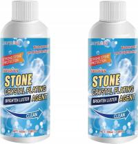 2Pcs Stone Stain Remover Cleaner, Nano Stone Crystal Plating Agent, Marble