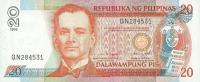 Filipiny - 20 Pesos - 1999 - P182c - St.1