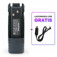 Bateria akumulator BL-8 3800mAh do Baofeng UV-82 + Kabel USB Gratis!