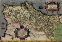 Португалия карта 30x40cm 1592r. M39