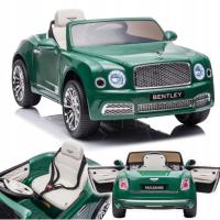 Auto Na Akumulator Bentley Mulsanne Zielony Lakierowany Dla Dzieci Pilot