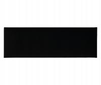 PANELE TAPICEROWANE 30X90 CM WELUROWE ŚCIENNE CZARNE WEZGŁOWIE