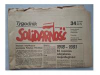 SOLIDARNOŚĆ NR.34 1981