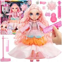 RAINBOW HIGH WINTER WONDERLAND LALKA BELLA PARKER ZIMOWA RÓŻOWA + AKCESORIA