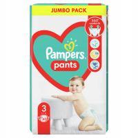 Pampers Pieluchomajtki, Rozmiar 3, 62 Sztuk, 6kg-11kg