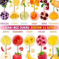 Zestaw Box TimPops 11 lizaków (bez cukru)