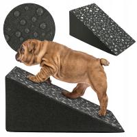 Водонепроницаемый пандус для собак, устойчивая лестница, лестничная площадка, экологичный лен 65x30x40 см