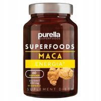 Suplement diety Maca na energię i wytrzymałość Purella Superfoods 60 kaps