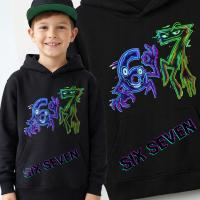 COOL.MONSTER bluza dziecięca bawełna czarny