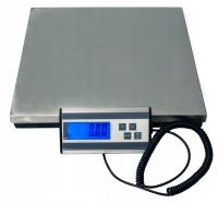 WAGA PLATFORMOWA DO PACZEK POCZTOWA 40x40cm 300kg ELEKTRONICZNA MAGAZYNOWA
