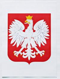 Польский герб-плакат А3