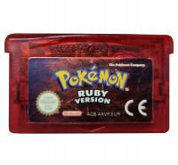 POKEMON RUBY VERSION GBA GAMEBOY GAME BOY ADVANCE ORYGINAŁ PO ANGIELSKU