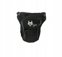 Torba motocyklowa Motocentric wodoodporna czarna na nogę