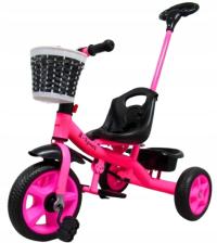 Трехколесный велосипед t8r с педалью, толкателем, тележкой