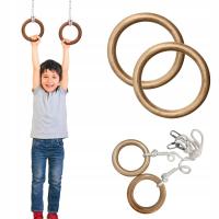 деревянные гимнастические кольца Karussell Wood