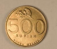 Indonezja 500 rupii 2001