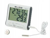 STACJA POGODY BEPRZEWODOWA NA BATERIE TERMO-HIGROMETR CZUJNIK BLOW TH103