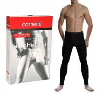 Kalesony CORNETTE THERMO PLUS czarny ocieplane