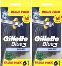 Gillette Blue 3 Smooth бритвы для бритья 12 шт