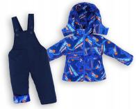 80/86 KOMBINEZON CHŁOPIĘCY KURTKA SPODNIE