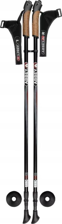Палки для скандинавской ходьбы Треккинговые палки складные регулируемые ABBEY 86-140 см