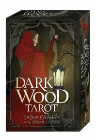 KARTY DO GRY TAROTA ZESTAW KART DO WRÓŻENIA DARK WOOD TAROT