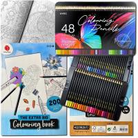 Раскраски для взрослых 200 дизайнов карандашей x48 мешочек