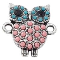 ŁĄCZNIK DO BRANSOLETEK 1szt SOWA SOWY NA DZIEŃ KOBIET, MAMY, BABCI ŁĄCZNIKI