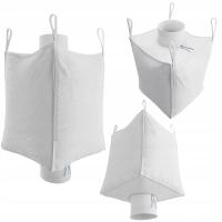 Worek Big Bag 90X90x160 Lej/Lej 1000Kg z lejami Worki na zboże gruz
