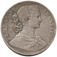 49358. Niemcy, Frankfurt - 1 vereinsthaler - 1859r. - Ag (18,35g/33mm)