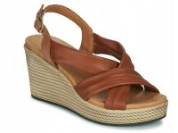 IGI CO DAMSKIE SANDAŁY BRĄZOWE SKÓRZANE 40 ŻGT