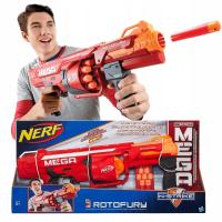 NERF ROTOFURY МЕГА БЫСТРЫЙ ВИНТОВКА НА СТРЕЛКИ