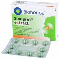 Sinupret экстракт лекарство для синуса насморк 20 tab.