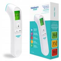 TERMOMETR BEZDOTYKOWY MEDYCZNY NA PODCZERWIEŃ ALARM GORĄCZKI WEBBER TR02
