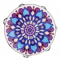 HOLD INSTRUMENT MUZYCZNY RĘCZNIE TRZYMANY BĘBEN PERKUSYJNY RĘCZNY BĘBEN TAMBURYNOWY