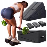 Клин поддержка растяжения теленка физио регулируемая платформа SLANT BOARD 3шт