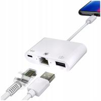 Кабель-адаптер USB - C-RJ-45 LAN USB-C для смартфона ноутбука