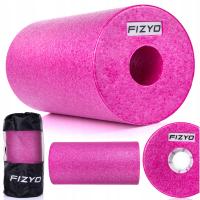 Roller Wałek do Masażu Rehabilitacji FIZYO EPP Fitness Gładki RÓŻOWY 30cm