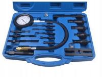 Próbnik ciśnienia sprężania disel 17szt. QUATROS QS30196 uniwersalny