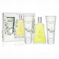 Zestaw Aire de Sevilla Azahar Woda toaletowa Żel Balsam Prezentowy Prezent