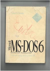 MICROSOFT MS-D0S 6 OPERATING SYSTEM PLUS ENHANCED TOOLS