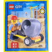 LEGO City - 952403, Pracownik budowy + betoniarka