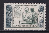 OCEANIA kolonia francuska (*) Mi 236 opieka medyczna