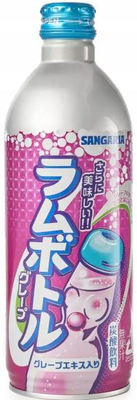 Sangaria Ramune Grape Drink 500ml