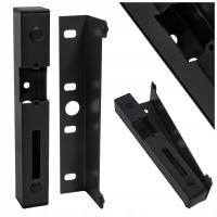 KASETA ELEKTROZACZEPU OBUDOWA DO FURTKI 280 mm CZARNA SOLIDNA GAMAR ZESTAW