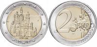 2 Euro 2012 - Niemcy ( Zamek Neuschwanstein ) Mennica G